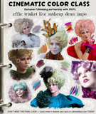 Cinematic Color Class “Where Makeup Becomes Storytelling” (FUNraising LIVE on ZOOM September 22, 2026)